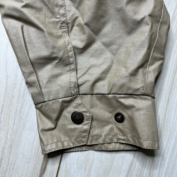 VINTAGE The Australian Outback Collection Wax Jacket Mens Size XL Tan - Picture 10 of 16